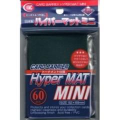 KMC Small Sleeves USA Pack Hyper Matte Black 60-Count