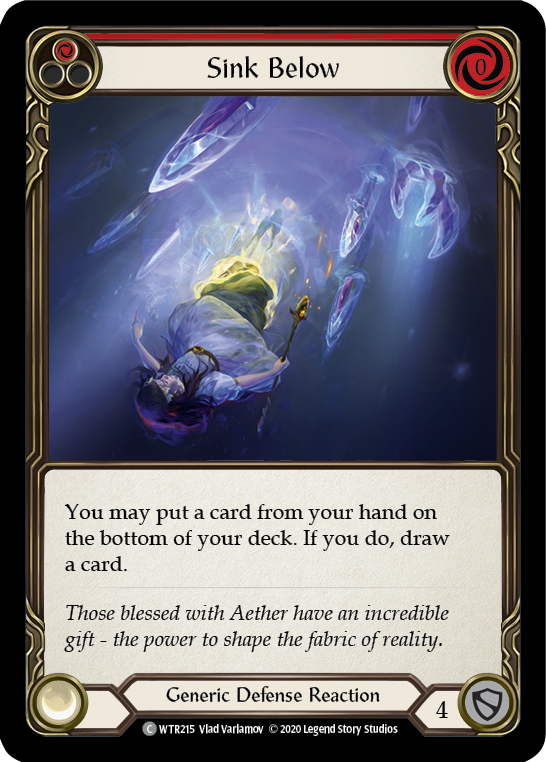 Sink Below (Red) [U-WTR215] Unlimited Normal