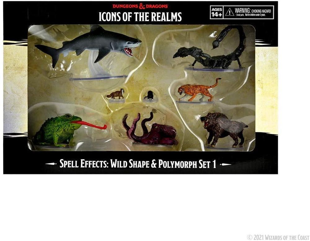 D&D Icons of The Realms: Dungeons & Dragons: Wild Shape & Polymorph Set 1
