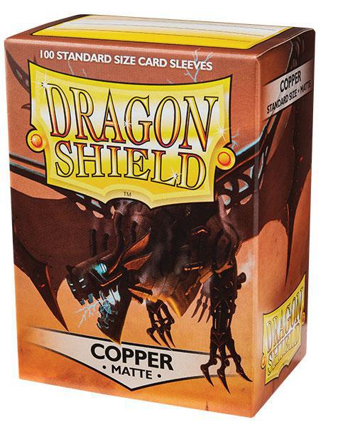 Dragon Shield Matte Copper 100ct Box Sleeves