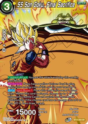 SS Son Goku, Final Sacrifice (BT17-093) [Ultimate Squad]