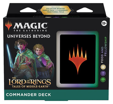 The Lord of the Rings: Tales of Middle-earth - Commander Deck (Food and Fellowship) (Pre-Order)