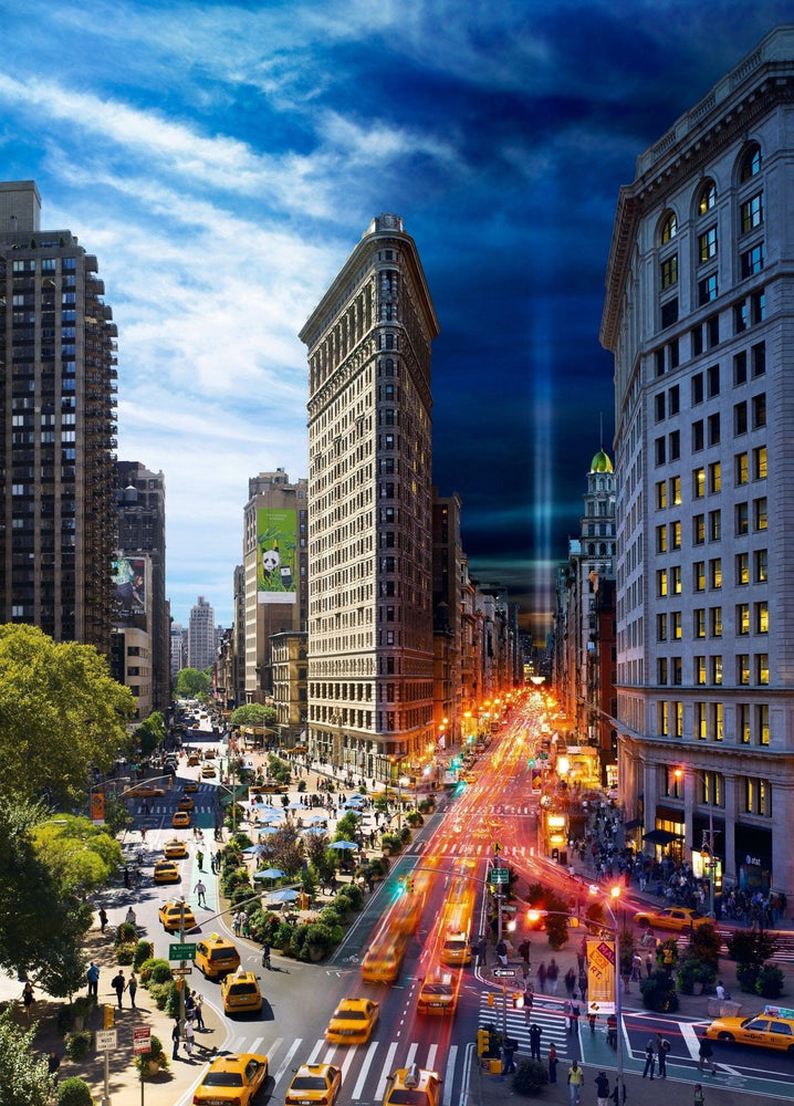 New York Day To Night Puzzle by Stephen Wilkes
