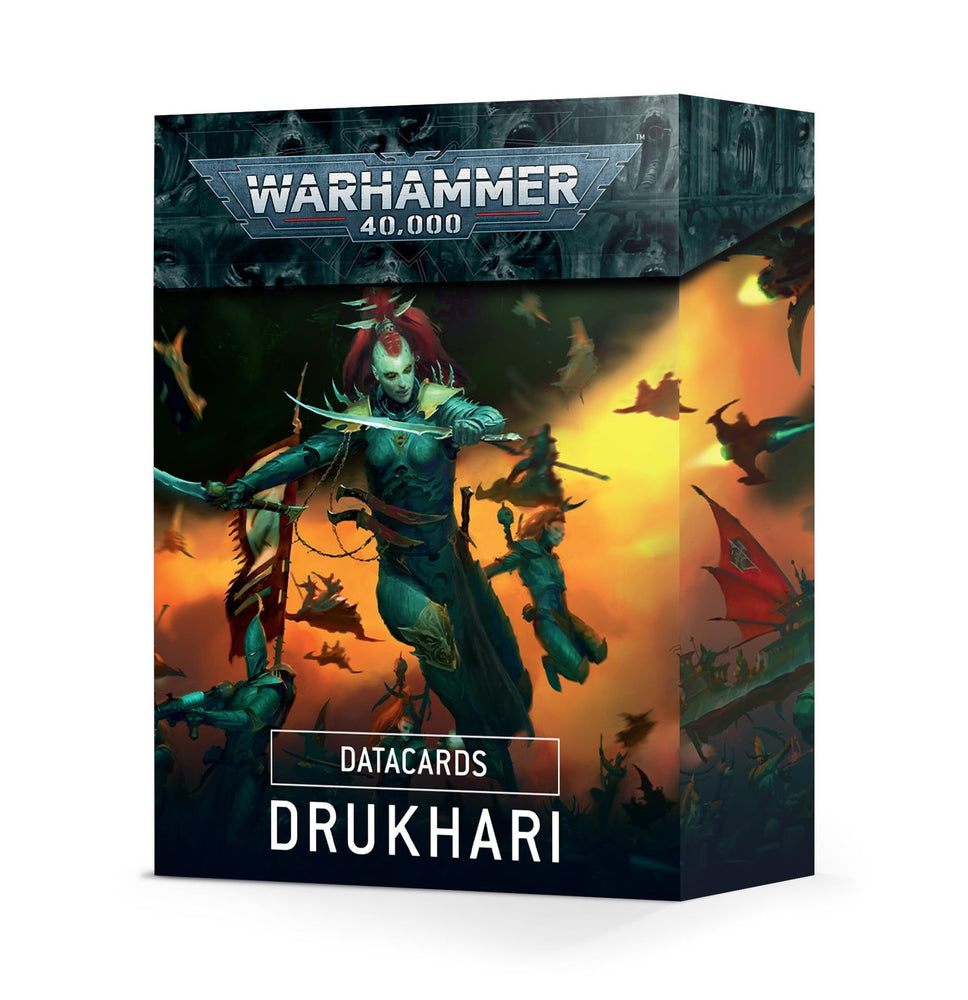 Warhammer 40k Drukhari DataCards