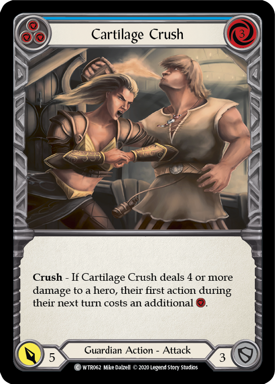 Cartilage Crush (Blue) [U-WTR062] Unlimited Rainbow Foil